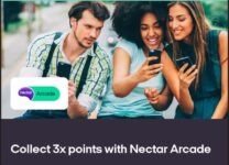 Collect 3x points with Nectar Arcade (New installed games only)