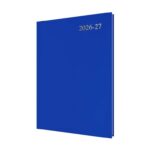 Collins Debden Essential Range 2026-2027 Mid/Academic Year Planner. 13 Month A4 Day-to-Page – Blue/Green/Lime/Pink/Purple/Yellow