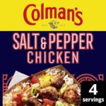 Colmans Weekend Wonders Salt & Pepper Chicken Meal Maker recipe mix 20 g X 4 (S&S £1.70)