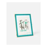 Colour Block Blue Photo Frame 6×8