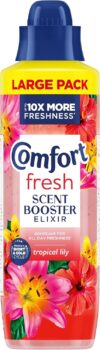 Comfort Fresh Tropical Lily Scent Booster with ScentLock Technology Elixir for up to 10x More Freshness 736 ml