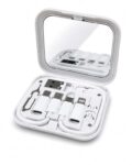 Compact Travel Charging Cable Kit (USB-C, Lightning, Micro USB, USB-A SIM Eject Tool & Storage Case) Sold & dispatched by Haul Global