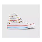 Converse X Hello Kitty All Star Hi Trainers Hello Kitty White Red Yellow