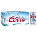 Coors Lager Beer – 15 x 440ml