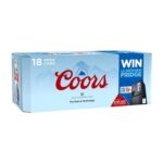 Coors Lager Beer Can 18 X 440ml