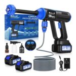 Cordless Brushless Portable Pressure Washer with LCD Control