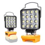 Cordless DEWALT LED Work Light, No Battery, 18V/20V, 48W