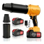 Cordless Leaf Blower 950000 RPM with 2x4Ah Batteries