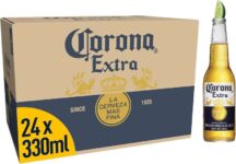 Corona Extra Lager Beer Bottle, 24 x 330 ml – w/voucher