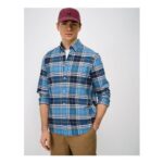 Cotton Shirt in Blue & Navy Neilson Check