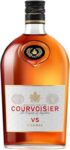 Courvoisier VS 35CL French Cognac Brandy – Aged Up to 8 Years, Elegant Aperitif with Notes of Pear, Apple, Grapefruit, and Oak