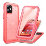 Cozycase 360 Waterproof Military Case for iPhone 12 Mini, Pink