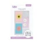 Crafters Companion Stamp & Die – Floral & Flutter Set