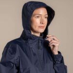 Craghoppers Expert Unisex Packable Jacket II Waterproof Breathable Work Coat (Size XS Navy)