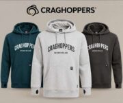 Craghoppers Mens Oulston Workwear Hoodie – 3 colours – with code free delivery with free sign up