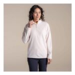 Craghoppers Womens Miska VI Half Zip Fleece – Sugared Almond