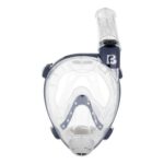 Cressi Full-Face Snorkel Mask, Anti-Fog, 180 Vision, S/M