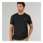 Crew Clothing Mens round Neck T-Shirt Black