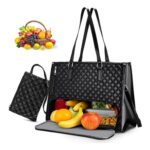 Crlvlyn 2-in-1 Tote and Insulated Lunch Bag for Laptop Work