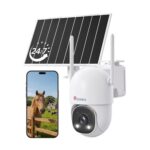 Ctronics AOV Solar 4G Surveillance Camera with PTZ IP66