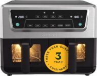 Cuisinart XXL Dual-Zone Air Fryer PFAS Free Chemical-free cooking Air Fry, Roast, Grill, Bake, Dehydrate, Max Crisp, and Keep Warm Dual drawers 2 x 5.2L