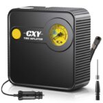 Cxy Portable Air Compressor, Car Compressor with LED Light Fast Inflation Sold by PEZAX-UK / FBA