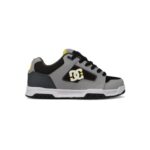 DC Coiler Trainers, Mens Grey/Black, 40 EU