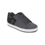 DC Shoes Mens Court Graffik Sneaker, Dark Grey/Black/White, UK 9