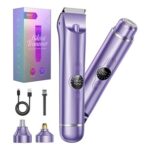 DEAL STACK – 4-in-1 Bikini Trimmer for Women, USB-C Rechargeable, Waterproof