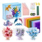 DEAL STACK – 800-Piece Pipe Cleaners Flowers Kit, 13 Colors