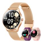 DEAL STACK – Smartwatch for Women, 1.27 IPS, Call Function, IP68, HR/SpO2/BP