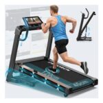 DECORCN Foldable Home Treadmill, 4.5HP, 20 Incline Levels, 150kg