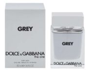 D&G DG THE ONE FOR MEN GREY EDT INTENSE, 50ml