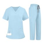 DIYIOUZHOU Womens Nursing Scrubs