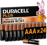 DURACELL Plus AAA Alkaline Batteries (24 Pack) 1.5V, LR03