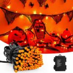 Dalugo Halloween Decoration Lights, 3M 30 LED – Orange or Orange/Purple – Sold by Dalugo FBA
