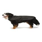 Danish Design Black 2-in-1 Harness Coat, Rainproof, Windproof, 30in