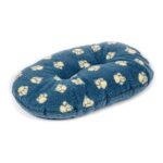 Danish Design Harbour Paw Grey Sherpa Fleece Dog Bed 21in