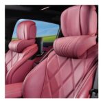 Dapucarin Car Seat Neck Pillow Memory Foam Red 2 Pack