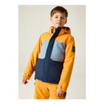 Dare 2b Navy / Orange Send It II Waterproof Jacket (3-13 Years) 3-4 Yrs