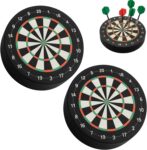 Dart Holder, Two-Pack Dart Accessories with Red and Green Colour Combination, Compact Dart Storage Solution for Home and Game Room Use, Dimensions 10.00 x 10.00 x 4.00 cm