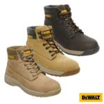 DeWalt Mens Mason Steel Toe Cap Safety Boots, Brown, Stone & Wheat – UK Sizes 7 – 12 Instore