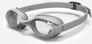Decathlon One Size Swimming Goggles with Clear Lenses, Ready Grey – Free C&C