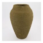 Deep Green Textured Vase 37x23cm