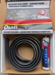 Diall Black Garage Draught seal (L)2.5m (W)75mm