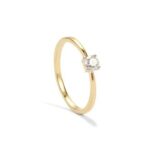 Diamond Ring in 9K Gold 0.24ct