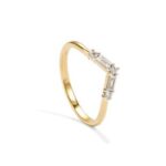 Diamond Ring in 9K Gold 0.25ct