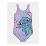 Disney Stitch Lilac Heart Swimsuit