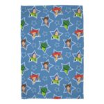 Disney Toy Story Licensed Fleece Blanket – Super Soft, 100x150cm, Blue