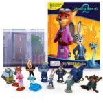 Disney Zootropolis 2 My Busy Books – Storybook, 10 figurines, playmat